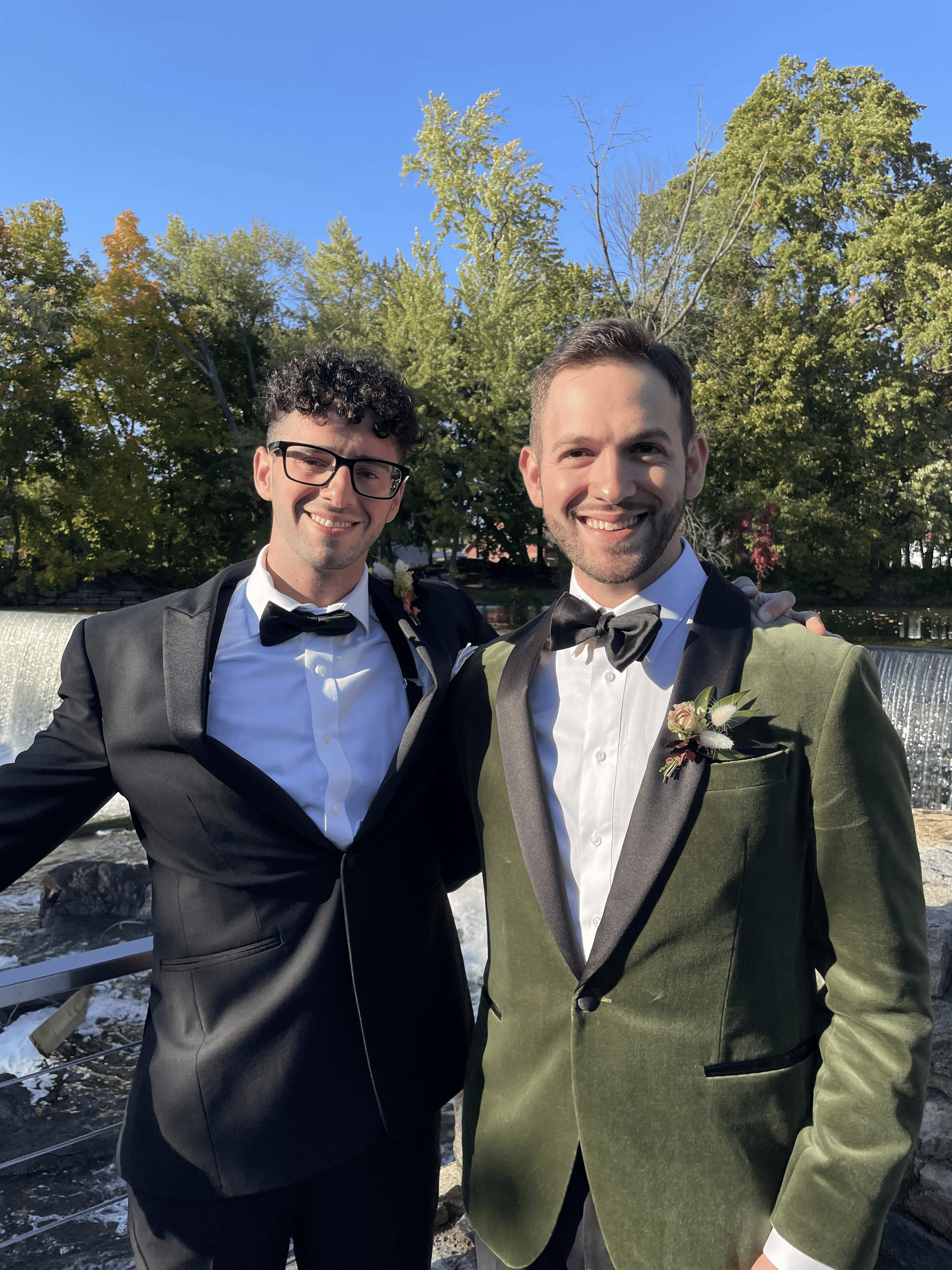 Jeff and Nathaniel - Best friends since first grade